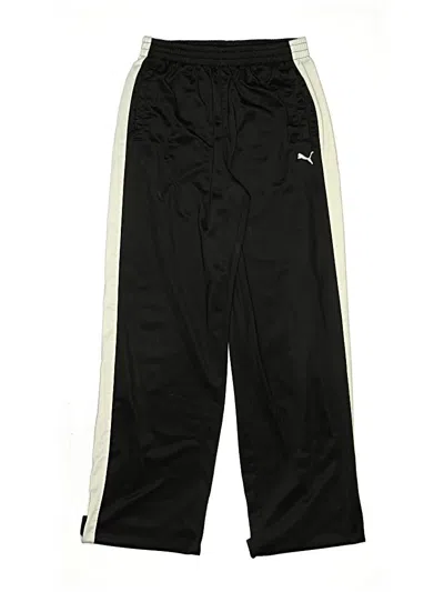 Pre-owned Puma Kids' Track Pants In Black