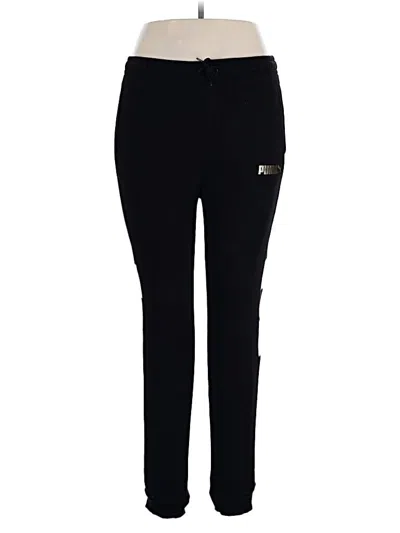 Pre-owned Puma Track Pants In Black