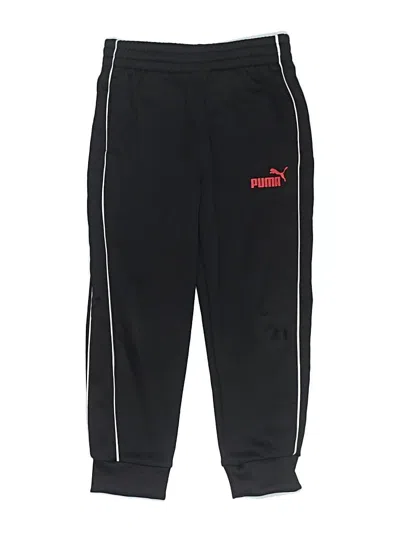 Pre-owned Puma Kids' Track Pants In Black