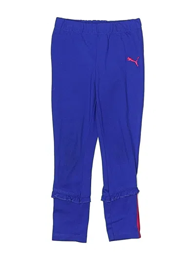 Pre-owned Puma Kids' Track Pants In Blue