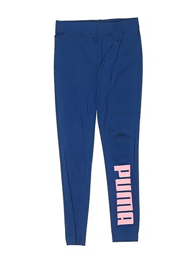 Pre-owned Puma Kids' Track Pants In Blue