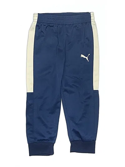 Pre-owned Puma Kids' Track Pants In Blue