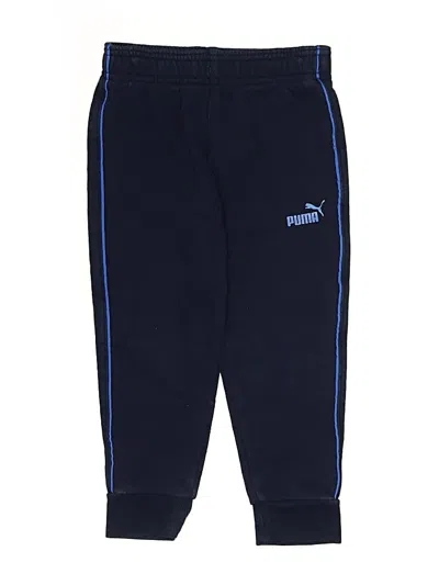 Pre-owned Puma Kids' Track Pants In Blue