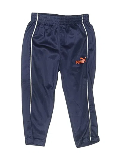 Pre-owned Puma Kids' Track Pants In Blue