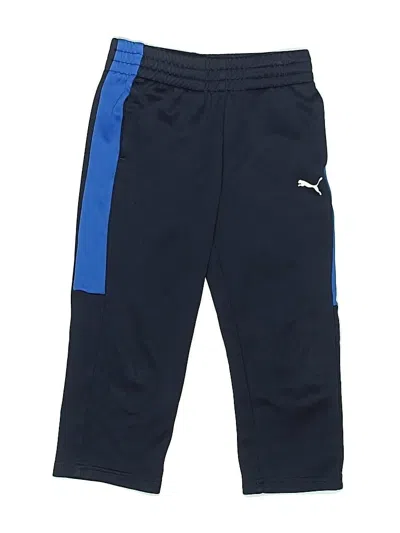 Pre-owned Puma Kids' Track Pants In Blue