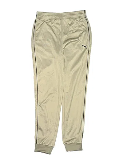 Pre-owned Puma Kids' Track Pants In Gold