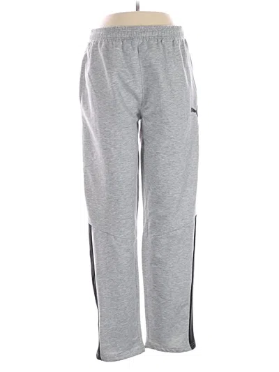 Pre-owned Puma Track Pants In Gray