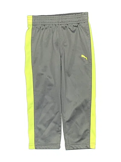 Pre-owned Puma Kids' Track Pants In Gray