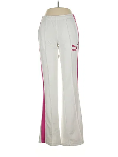Pre-owned Puma Track Pants In White