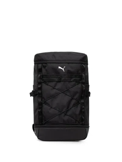 Puma Train All Day 35l Logo-print Backpack In Black