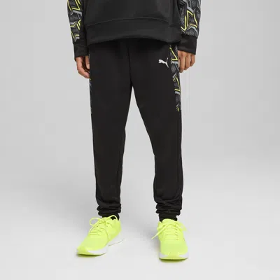 Puma Train All Day Essentials Big Kids' Pants In Black