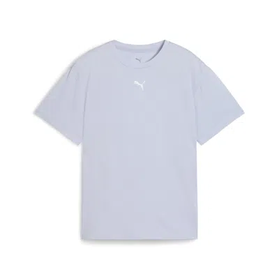 Puma Train All Day Essentials Big Kids' T-shirt In Blue