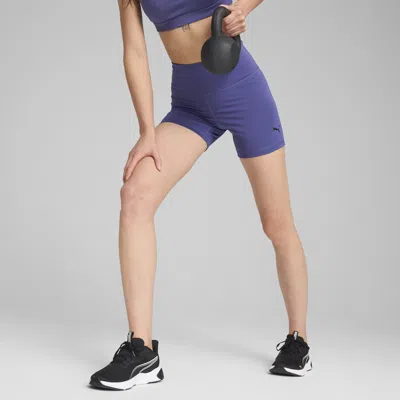 Puma Train All Day Essentials Women's 5" Short Tights In Blue