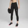 Puma Cloudspun High Waisted Full-length Tights In Black