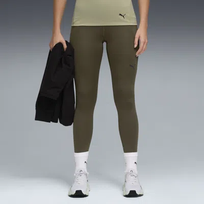 Puma Train All Day Essentials Women's 7/8 Tights In Green