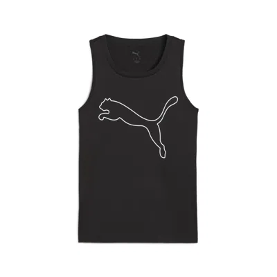 Puma Train All Day Essentials Women's Sleeveless Tank Top In Black