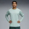 Puma Train All Day Tech Men's Long Sleeve Training T-shirt In Green
