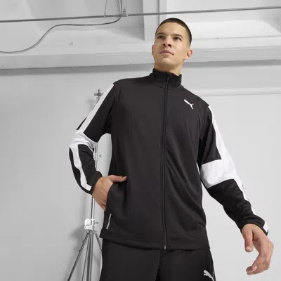 Puma Train Favorite Men's Zip-up Training Jacket In Black