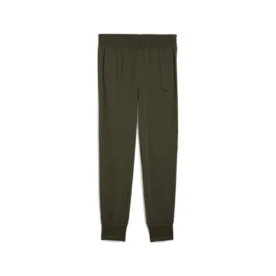 Puma Train Favorite Women's Woven Pants In Green