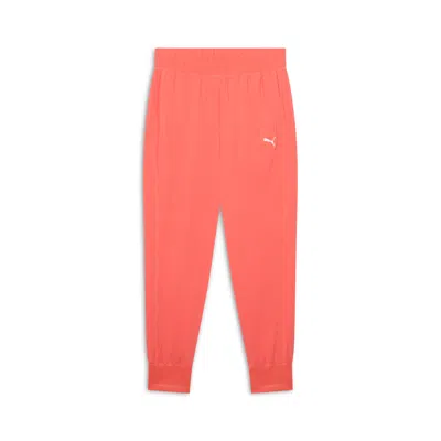 Puma Train Favorite Women's Woven Pants In Red