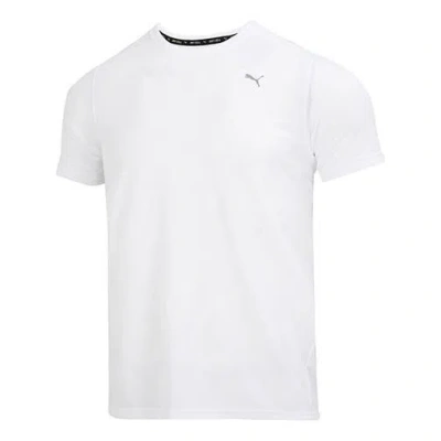 Puma Training Logo T-shirt 'white'