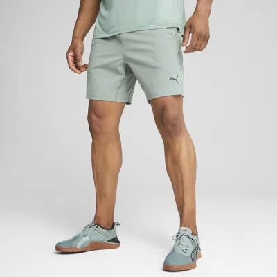 Puma Training Tech Men's 7" Stretch Woven Shorts In Green