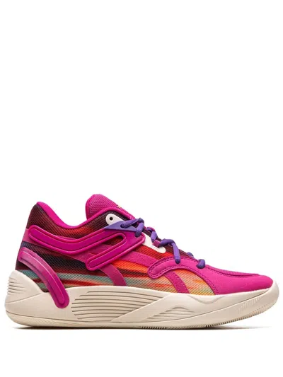 Puma Trc Blaze Court Desert Sky Sneakers In Pink