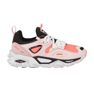 Pre-owned Puma Trc Blaze Jr 'galaxy - Almond Blossom' In Pink