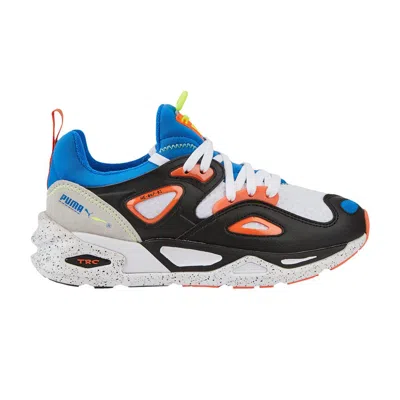 Pre-owned Puma Trc Blaze Jr 'galaxy - Black Victoria Blue' | Kid's Size 4.5