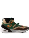 Puma Trc Blaze Mid "black Fives" Sneakers In Brown