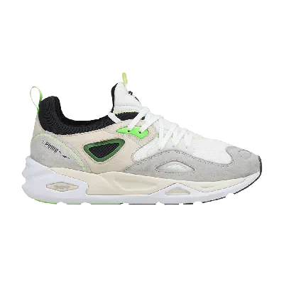 Pre-owned Puma Trc Blaze 'the Triangle - White Green Glare'