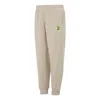 Puma Trend Graphic Logo Pants 'beige' In Neutral
