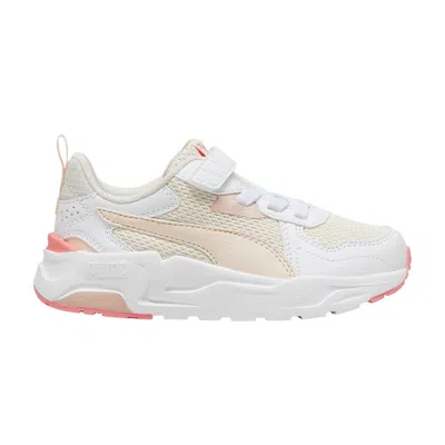Pre-owned Puma Trinity Lite Ac+ Little Kid 'sugared Almond' | Cream | Kid's Size 11 In White