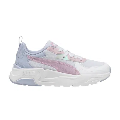 Pre-owned Puma Trinity Lite Big Kid 'blurry Dreams - White Rose Mauve' | Kid's Size 5