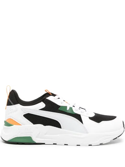 Puma Trinity Lite Panelled Sneakers In Black