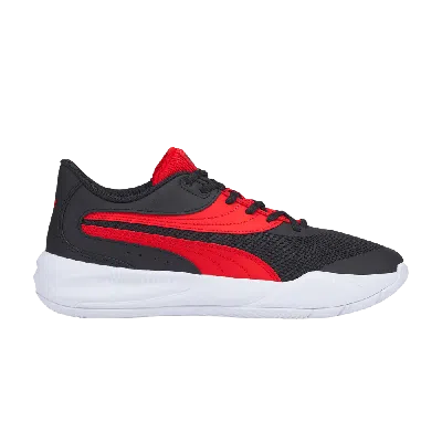 Pre-owned Puma Triple Low 'black High Risk Red'