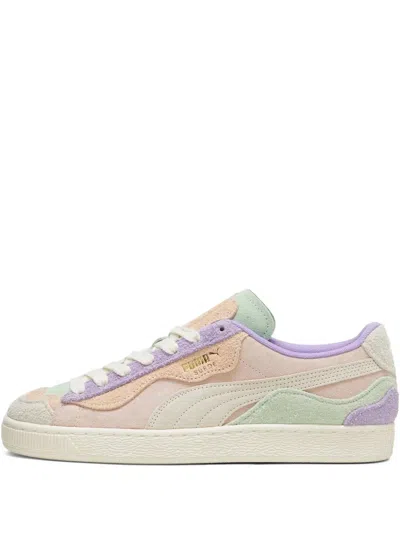 Puma Trippy "island Green/fresh Mint/frosted Ivory" Sneakers In Pink