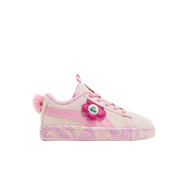 Pre-owned Puma Trolls X Suede Classic Toddler 'queen Poppy' | Pink | Infant Size 5