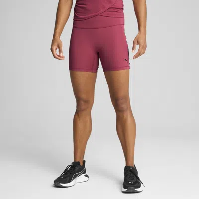 Puma Tropical Women's Graphic 5" Short Tights In Red