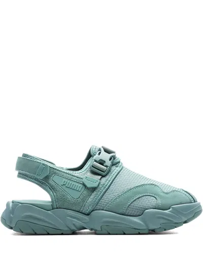 Puma Ts-01 Buckle-strap Slingback Sneakers In Blue