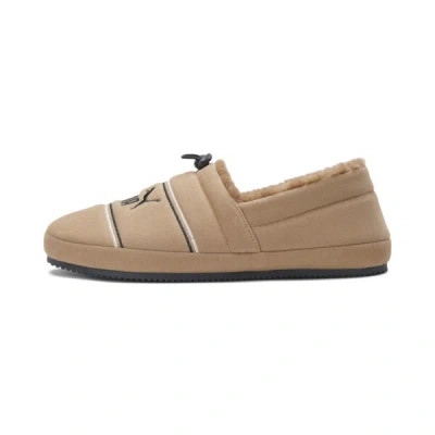 Puma Tuff Mocc Jersey Slippers In Tiger's Eye-putty