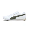 Puma Turin Iii Trainers In White-dark Olive-putty- Gold