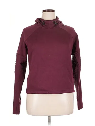 Pre-owned Puma Turtleneck Sweater In Burgundy