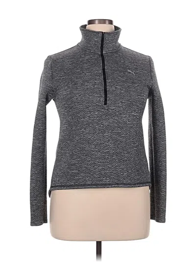 Pre-owned Puma Turtleneck Sweater In Gray