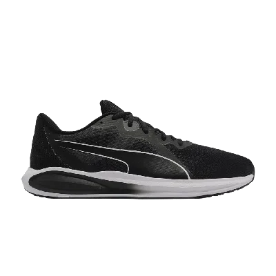 Pre-owned Puma Twitch Runner 'black White'