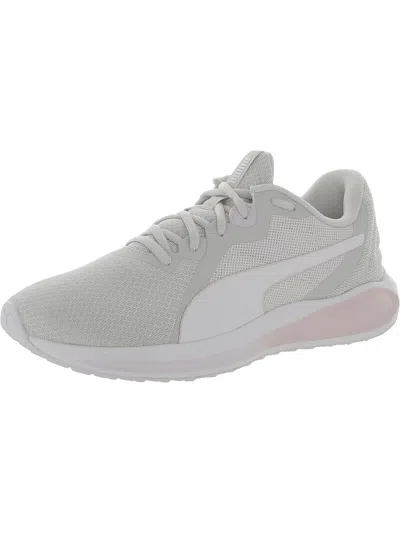 Puma Twitch Runner Mens Workout Lifestyle Running Shoes In White