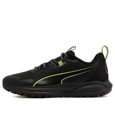 Puma Twitch Runner Trail 'black Lime Squeeze'