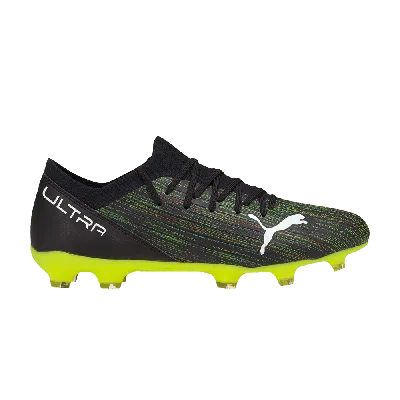 Pre-owned Puma Ultra 3.2 Fg Ag 'black Yellow Alert'