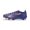 Puma Ultra 5 Ultimate Firm Ground Men's Soccer Cleats Shoes In Lapis Lazuli- White-sunset Glow