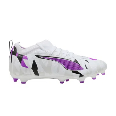 Pre-owned Puma Ultra Match 5 Fg Ag Big Kid 'forever Pack' | White | Kid's Size 11